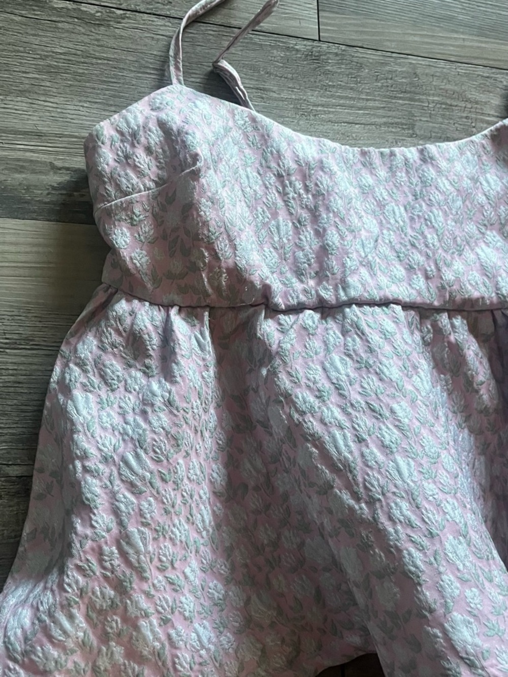 Pink Floral Ruffle Lounge Set - Picture 6 of 6